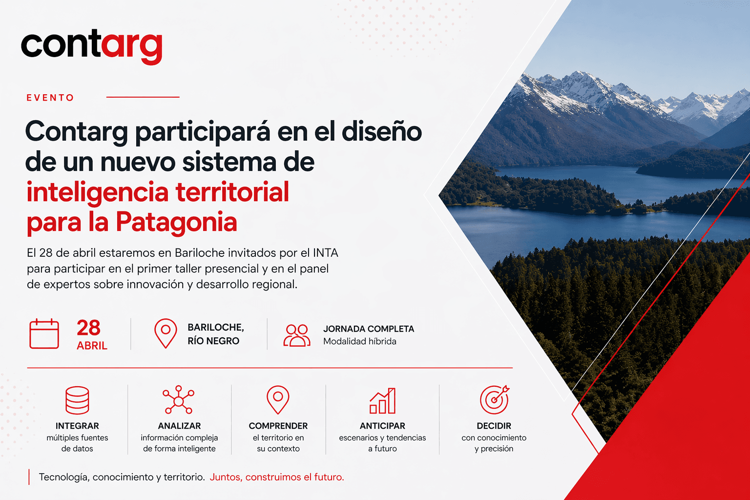 Contarg en Bariloche: inteligencia territorial para el desarrollo productivo de la Patagonia